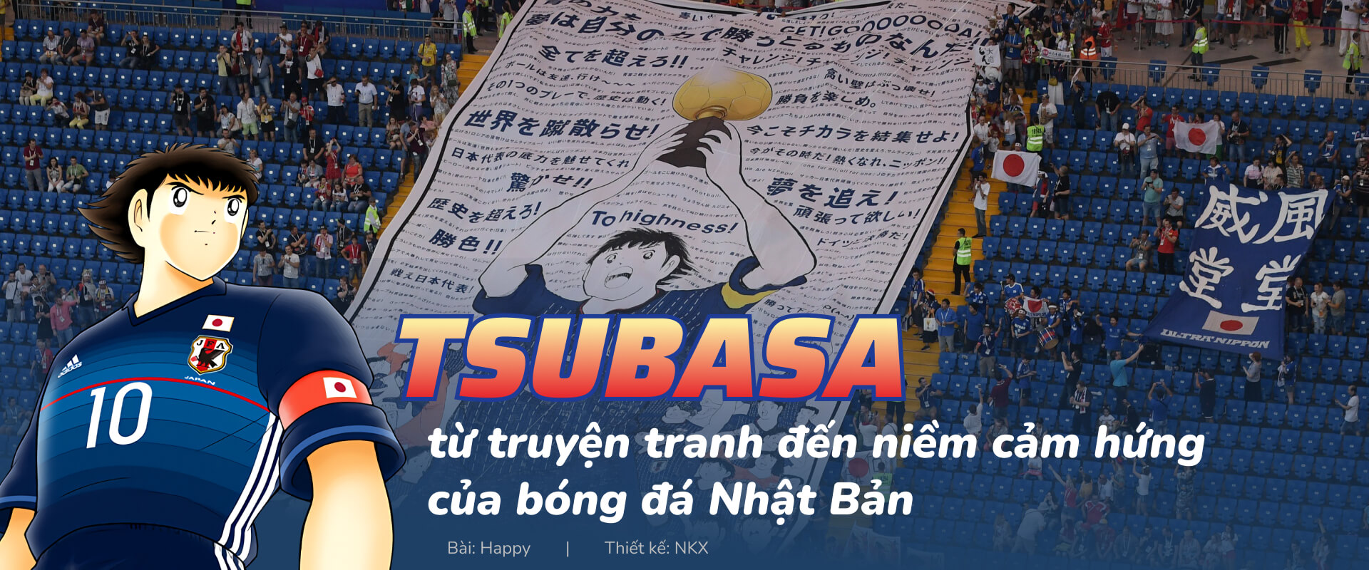 Tsubasa: từ truyện tranh đến niềm cảm hứng của bóng đá Nhật Bản